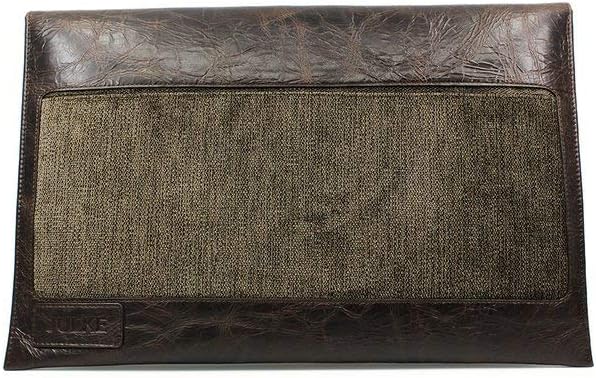 Julké Notebook Sleeve Laptop Tasche aus Rindsleder in Braun - 13 Zoll