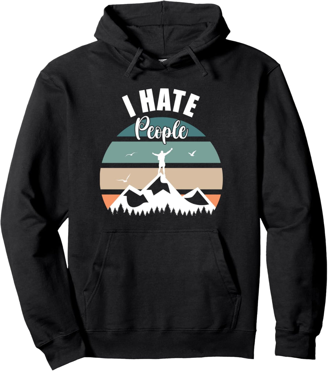 I hate People Tshirt Ich hasse Menschen Pullover Hoodie