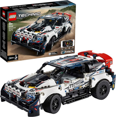 LEGO 42109 Technic Control+ Top-Gear Ralleyauto mit App-Steuerung, Rennauto, ferngesteuertes Auto, S