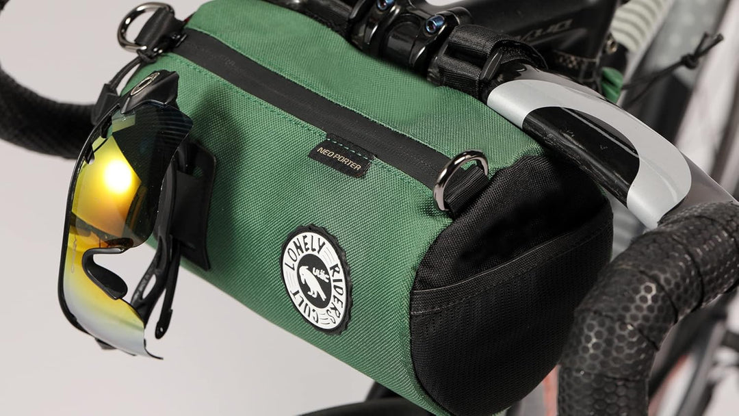 ULAC - Coursier Bike Handlebar Bag | 2,7 L | 20cm x 12cm | Befestigung am Lenker | Für Handy, Flasch