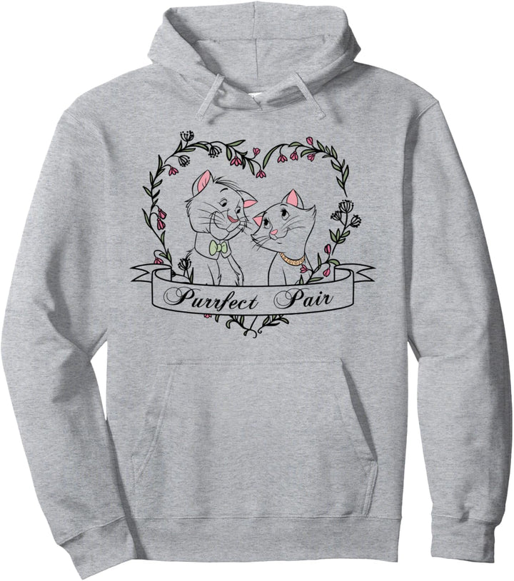 Disney The Aristocats Duchess And Thomas Purrfect Pair Pullover Hoodie