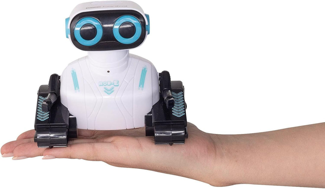 Revell RC, Rob-E Roboter, Interaktiver Roboter mit 2,4 GHz Fernsteuerung, Leuchtende Augen und Sound