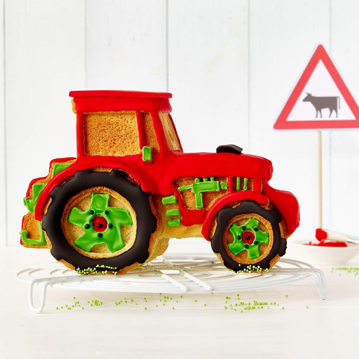 Birkmann RBV, 211834, Vollbackform Kalle, der Traktor, 24,5 cm x 10 cm, Höhe: 16 cm…