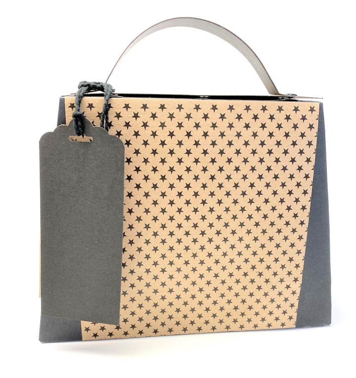 Generisch Geschenkverpackung in Form Einer Handtasche, EIN Geschenk aus Papier zu jedem Anlass, edel