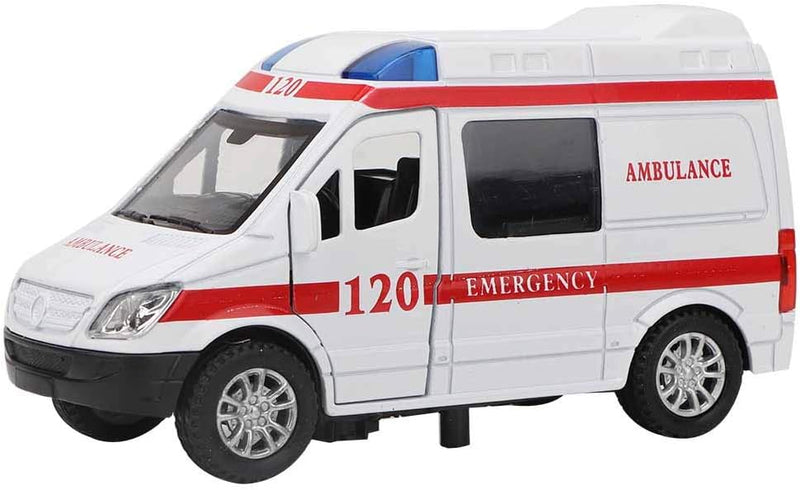 Cikonielf Krankenwagen Spielzeug Mini Simulation Krankenwagen Ambulance Krankenwagen Rettungswagen S