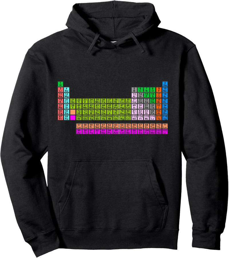 Periodensystem Pullover Hoodie