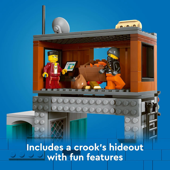 Lego City - Polizei Speedboat and Crooks' Hideout (60417)