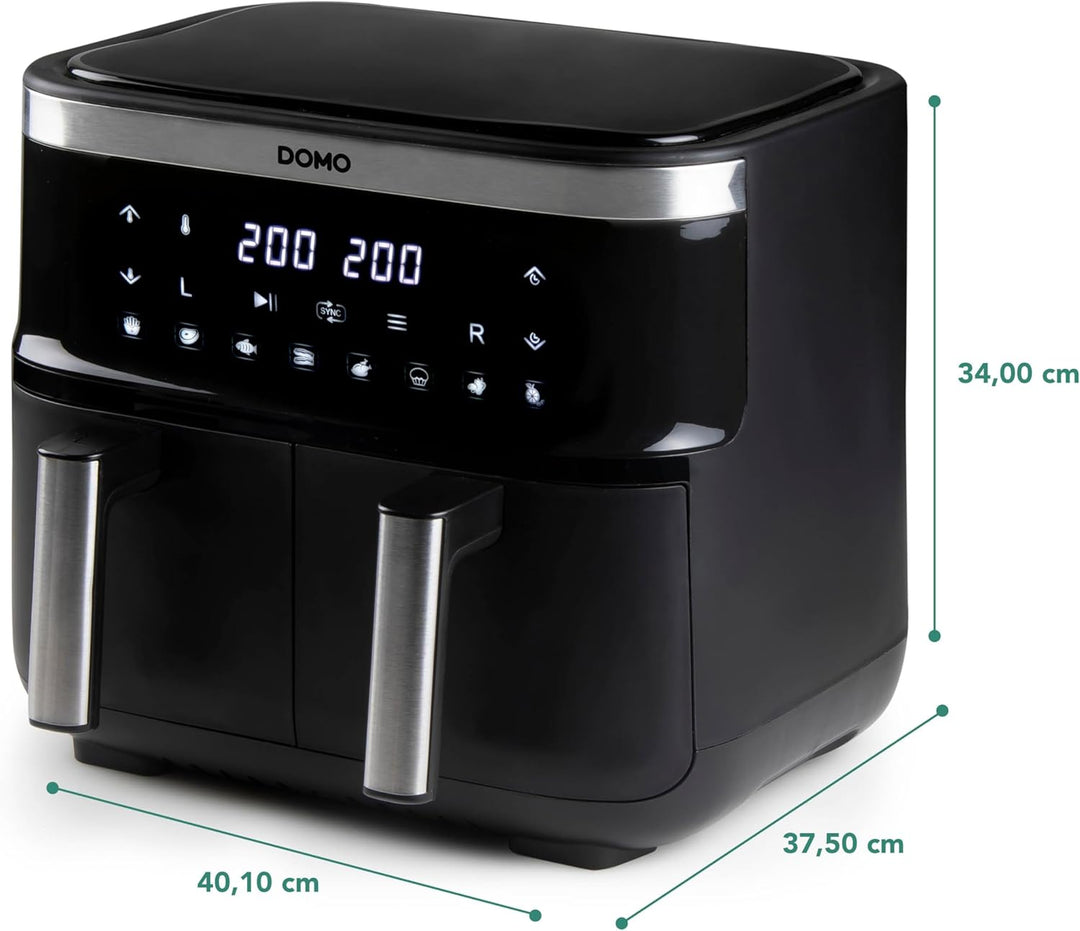 AIR FRYER 2X4L/DO537FR DOMO