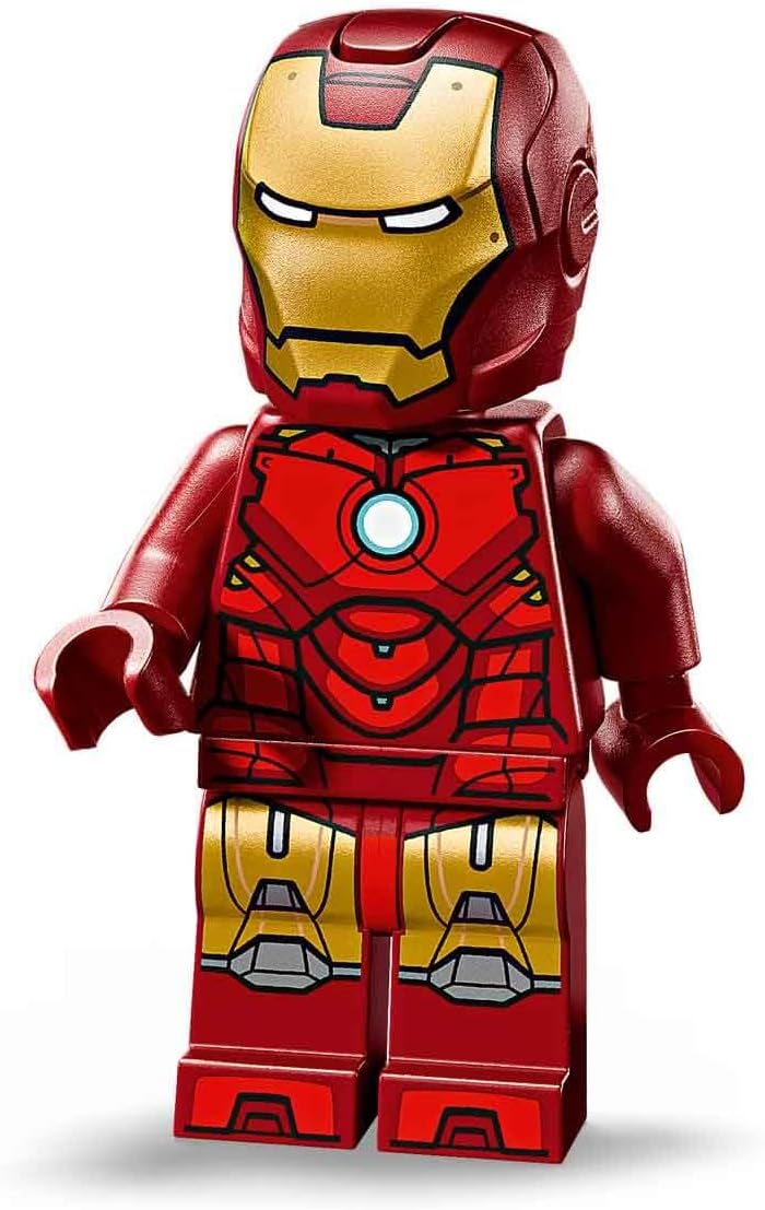 LEGO ǀ Marvel Iron Man MK4 Büste - Spielzeug für Erwachsene zum Ausstellen mit Tony Stark Minifigur,