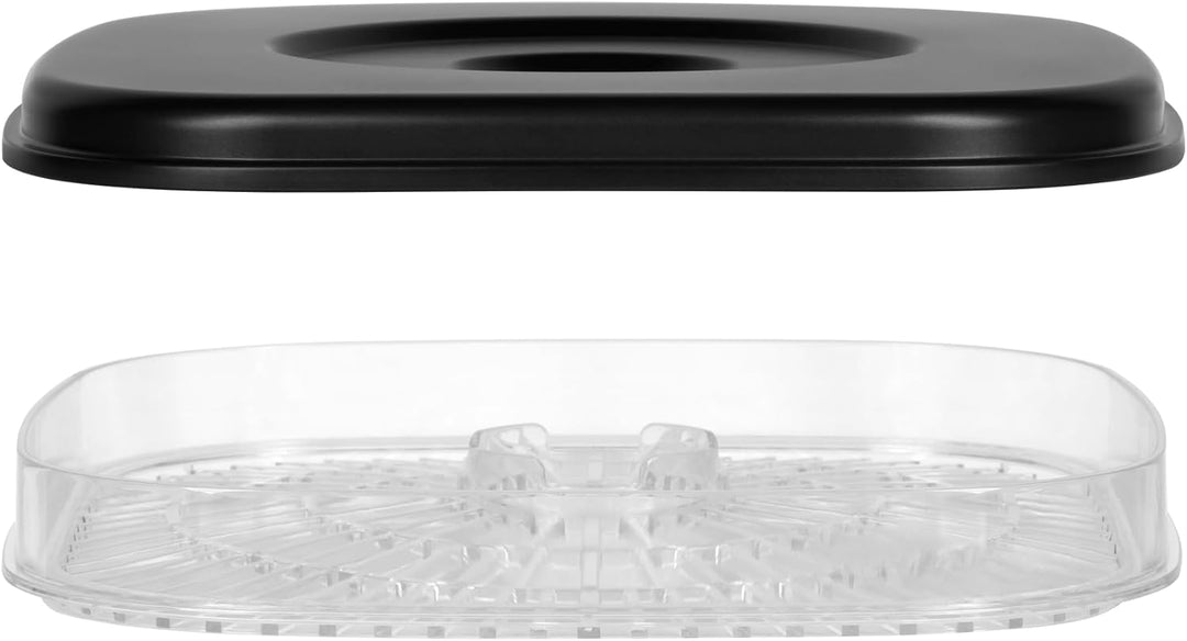 Teesa Pilztrockner Gemüse Obst Leistung 300W 5 Klar Sit LCD Display Thermokreislauf Temperaturregelu