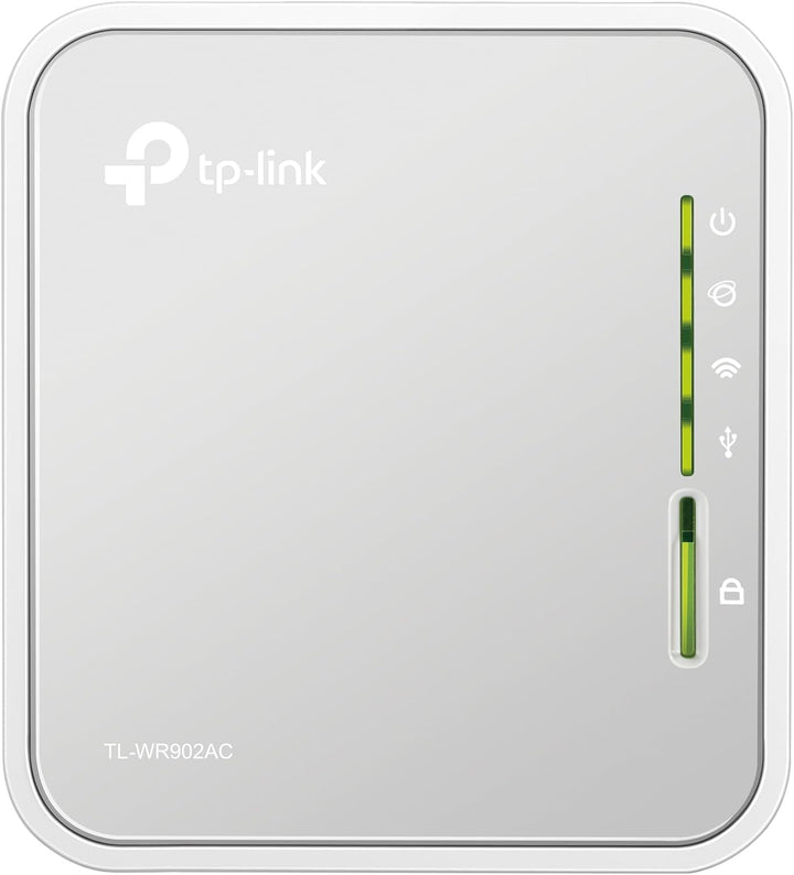 TP-Link TL-WR902AC AC750 WLAN Nano Router (433Mbit/s (5GHz) +300Mbit/s (2,4GHz) (tragbar, Accesspoin