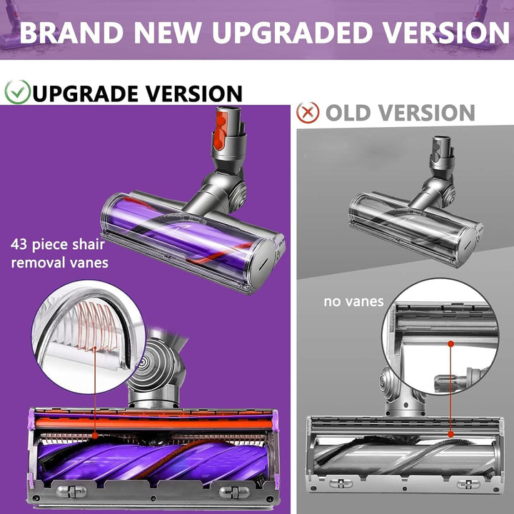 Bürste kompatibel für Dyson V7 V8 V10 V11 V15 SV10 SV11 SV12 SV14 SV15 SV22 SV25 SV27 SV28 SV37，Ersa