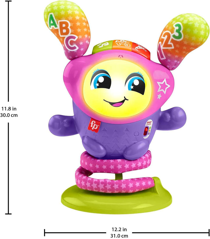 Fisher-Price DJ Tanzi BOUNCIN' Star (Deutsche Version) Elektronisches Lernspielzeug, Smart Stages-Le