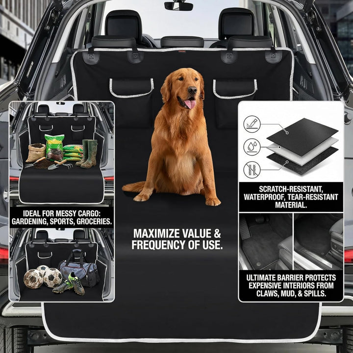 bytaoqipet Kofferraumschutz Hund. Universal Auto Kofferraumschutz Hundekofferraumabdeckung. Waschbar