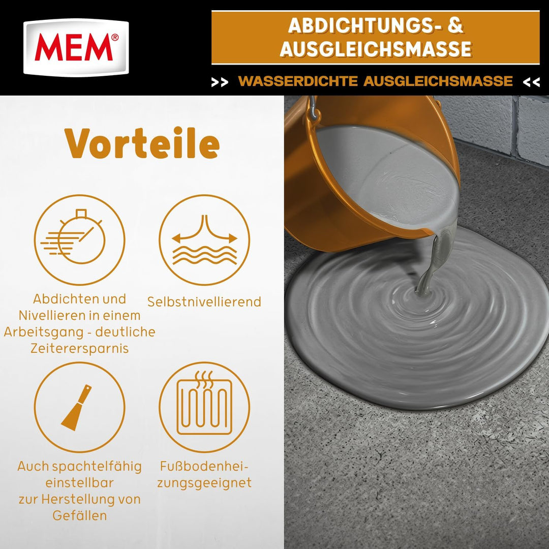 MEM Dicht Spachtel 15 Kg