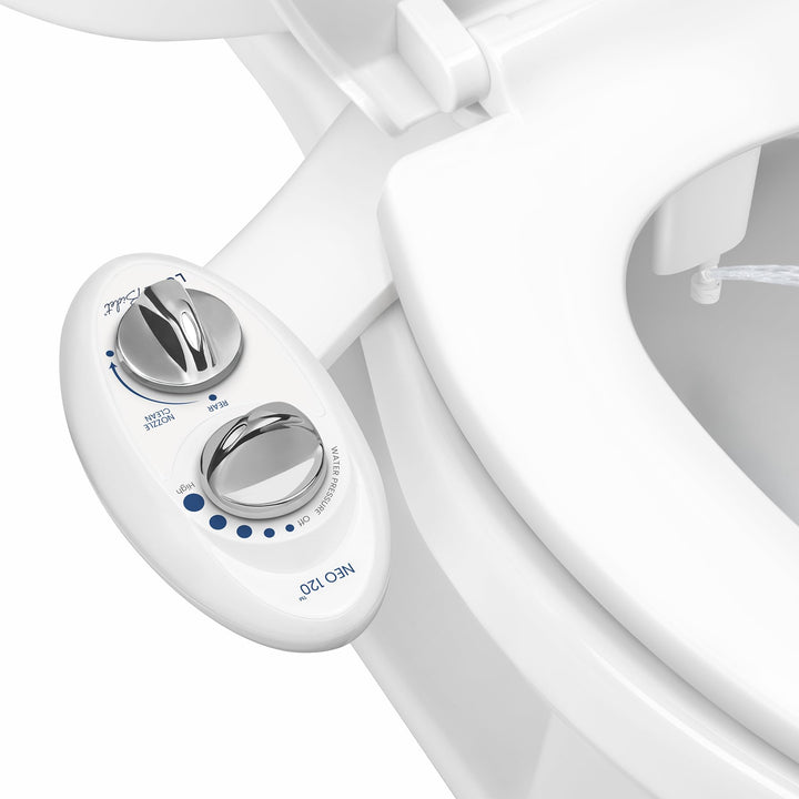 LUXE Bidet Neo 120 white BidetNeo120sww Bidet, Weiss, 17 x 10 x 3 inches, Weiss
