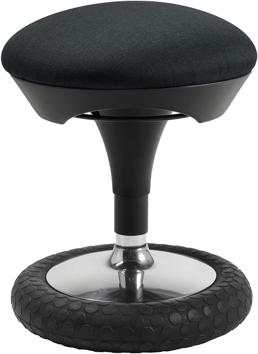 TOPSTAR Sitness 20, ergonomischer Sitzhocker, drehbarer Arbeitshocker, Bürohocker mit Schwingeffekt,