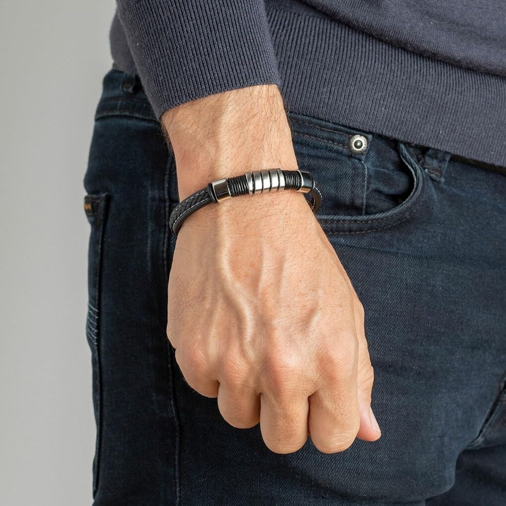 Lotus Style Herren-Armband LS2056-2/1 aus der Kollektion Men Basic aus Leder