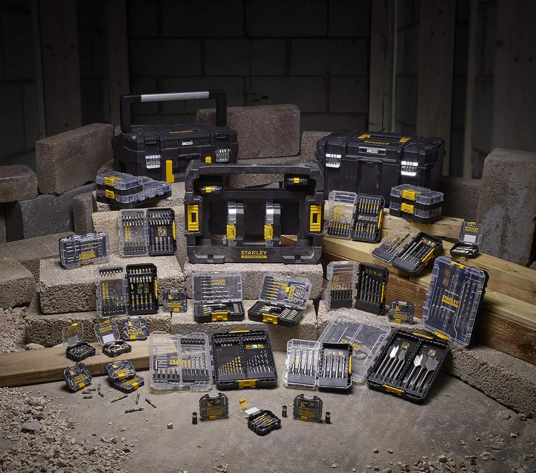 Stanley FatMax 32-tlg. Torsion Schrauberbit-Set STA88557 (umfangreiches Set mit allen gängigen Bitty