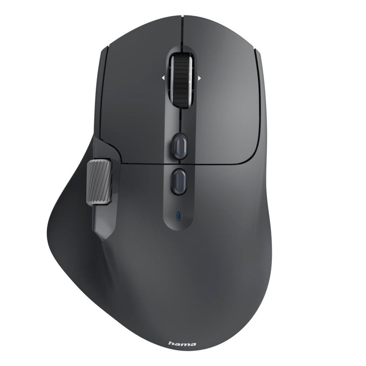 Hama Maus kabellos, wiederaufladbar, Bluetooth/Funk (Multi Device, optische Maus ohne Klickgeräusch,