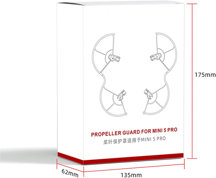 Propellerschutz für DJI Mini 5 Pro, Schnellspanner Abnehmbare Paddelblätter Protektor Propeller Stos