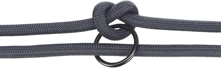 TRIXIE Hundeleine BE NORDIC V-Leine L–XL, 2,00 m ø 13 mm in dunkelgrau/braun - verstellbare Hundelei