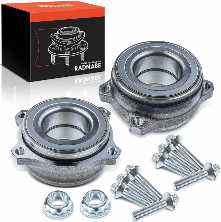 Frankberg 2x Radnabe Radlagersatz Hinterachse Kompatibel mit CLS C218 2011-2017 CLS C219 2004-2010 E