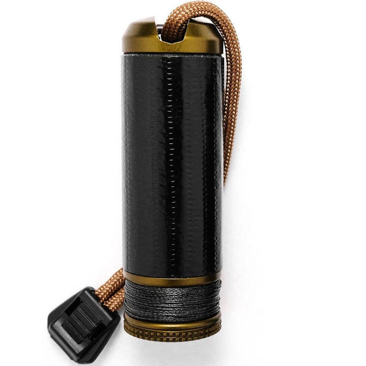 Exotac ripSPOOL Leichtes Bushcraft und Survival Komplettes Feld-Reparatur-Set und FireCord Lanyard f
