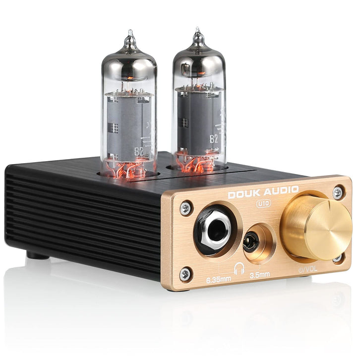 Douk Audio U10 Mini Röhren Kopfhörerverstärker HiFi Tube Headphone Amplifier Stereo Vorverstärker fü