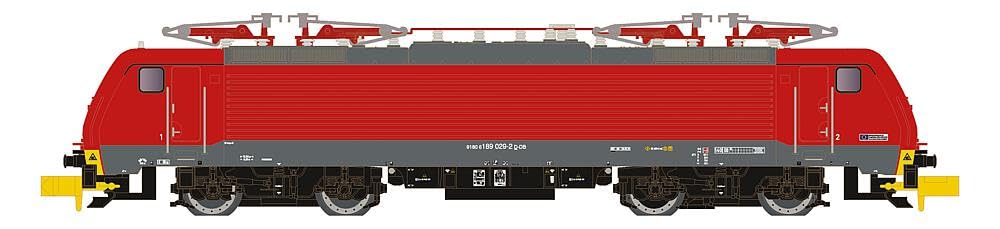 81224493 - E-Lok BR 189 DB Cargo, Ep.VI, 2.Nr., ohne Logo - Spurweite N