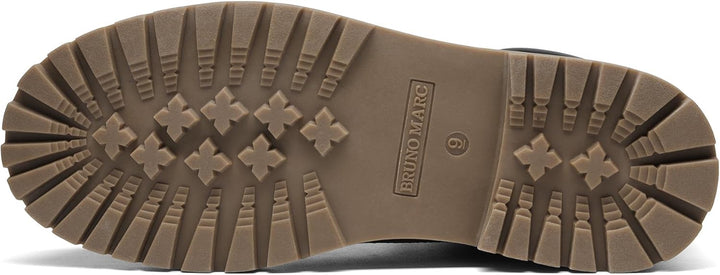 Bruno Marc Winterschuhe Herren Winterstiefel Jungs Warm Gefüttert Schneestiefeletten Kurzschaft Arbe