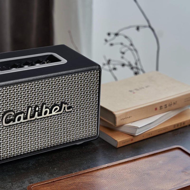 Caliber Bluetooth Lautsprecher - Retro Riley Lautsprecher - USB - 200 Watt - Equalizer - Schwarz - R