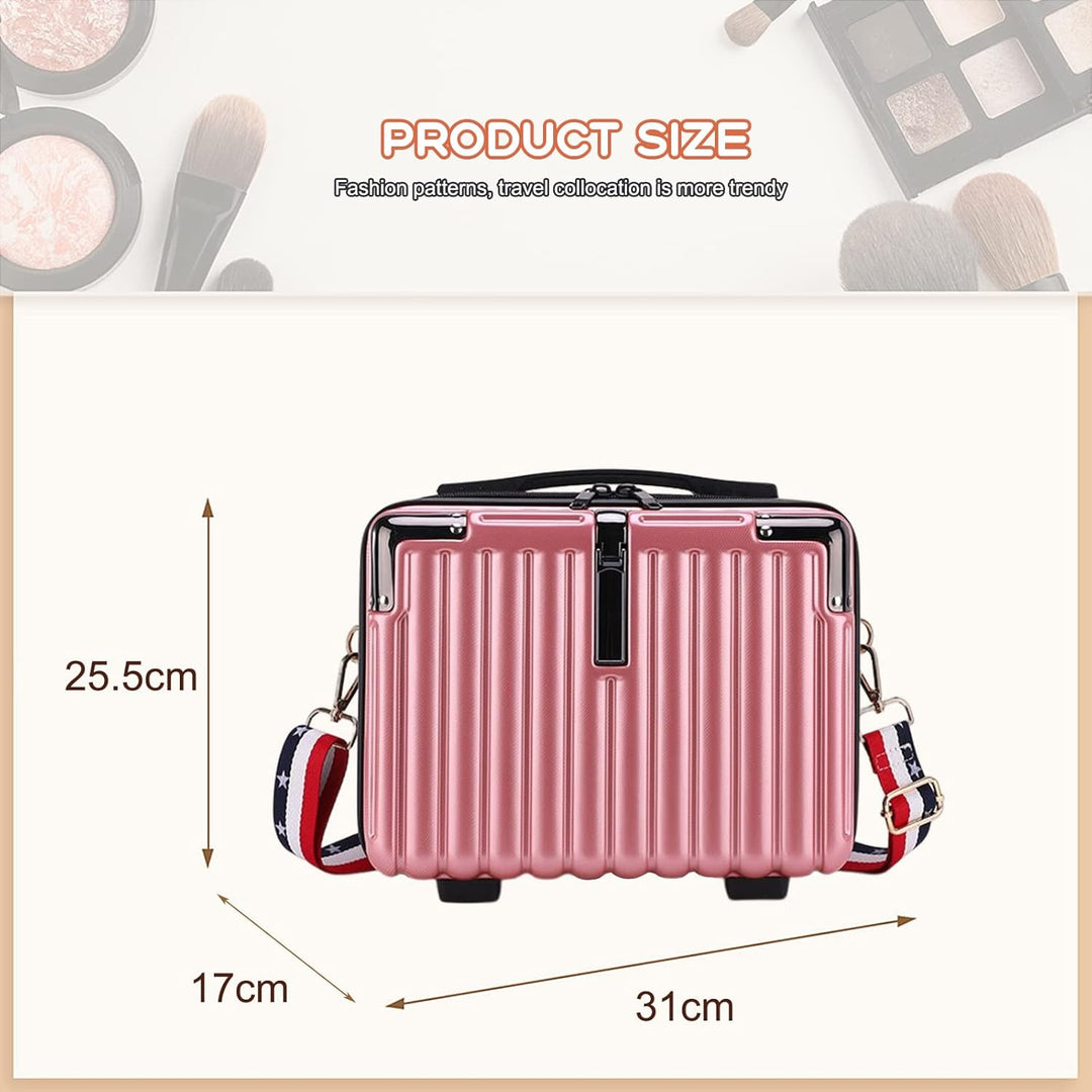 Balakaka Make Up Koffer Kosmetikkoffer Schminkkoffer Beauty Case Leichter Handgepäck Kosmetikkoffer