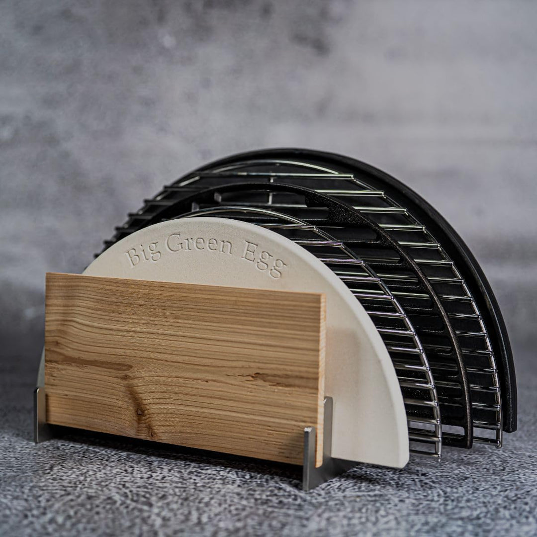 Grillrost.com Das Original Rosthalter für Keramikgrills | extrem massiv - aus 5mm Edelstahl | schaff