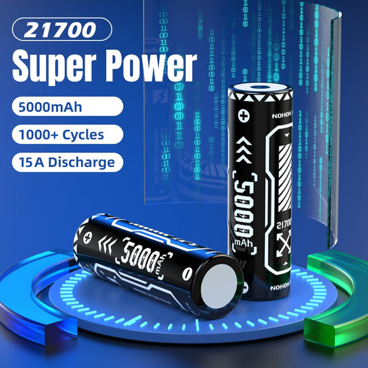 2 Stück ZI7OO Wiederaufladbare Lithium-Ionen Batterie 3.6V 5000mAh 18Wh für Elektrische oder Automat