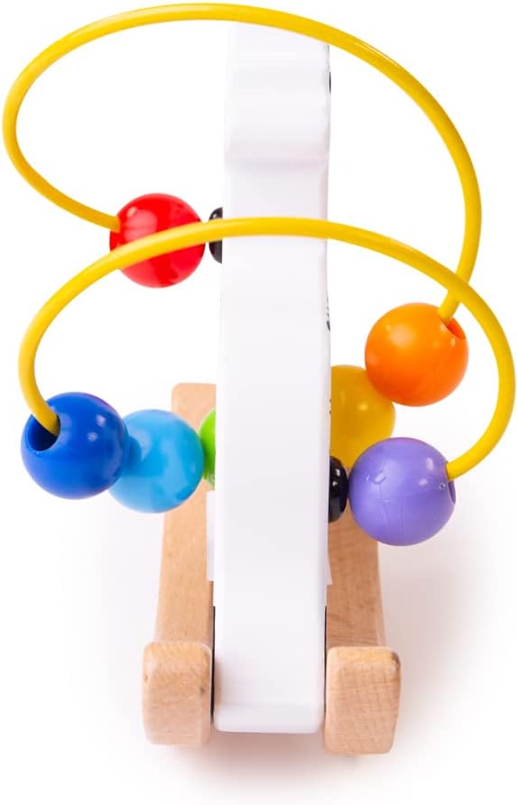Bigjigs Toys Schaukelnde Motorikschleife (Kuh)
