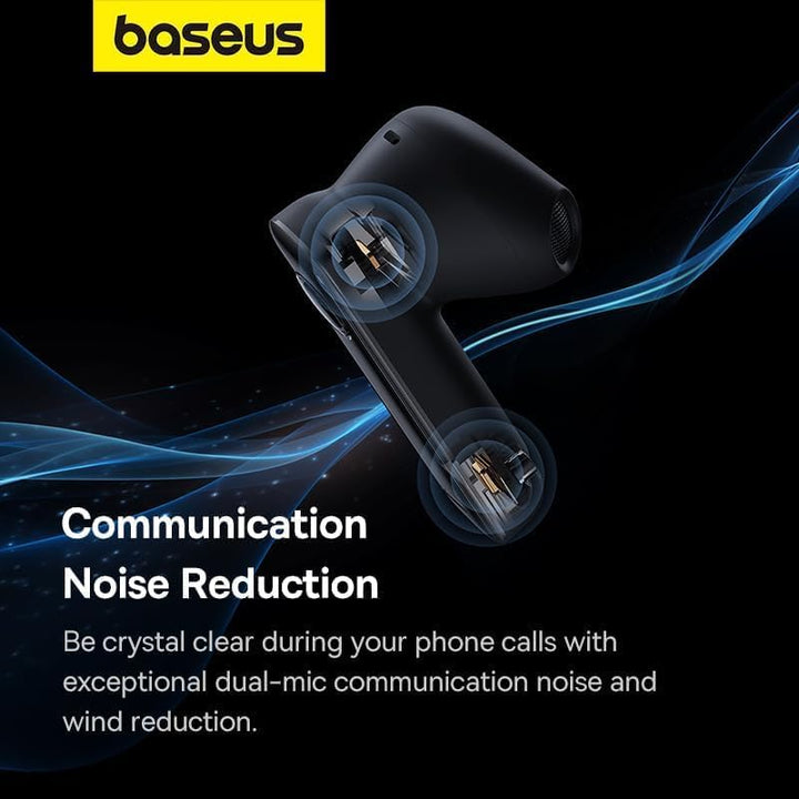 Smart Wireless earpiece Baseus CM10 (Black)
