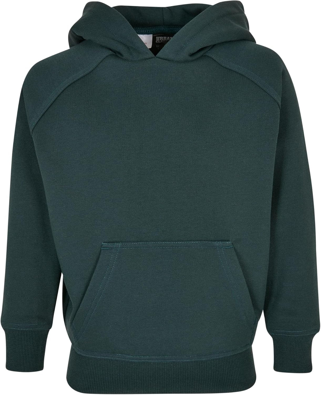 Urban Classics Jungen Boys Blank Hoody Kapuzenpullover, Bottlegreen