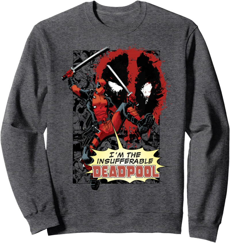 Marvel The Insufferable Deadpool Comic Sweatshirt
