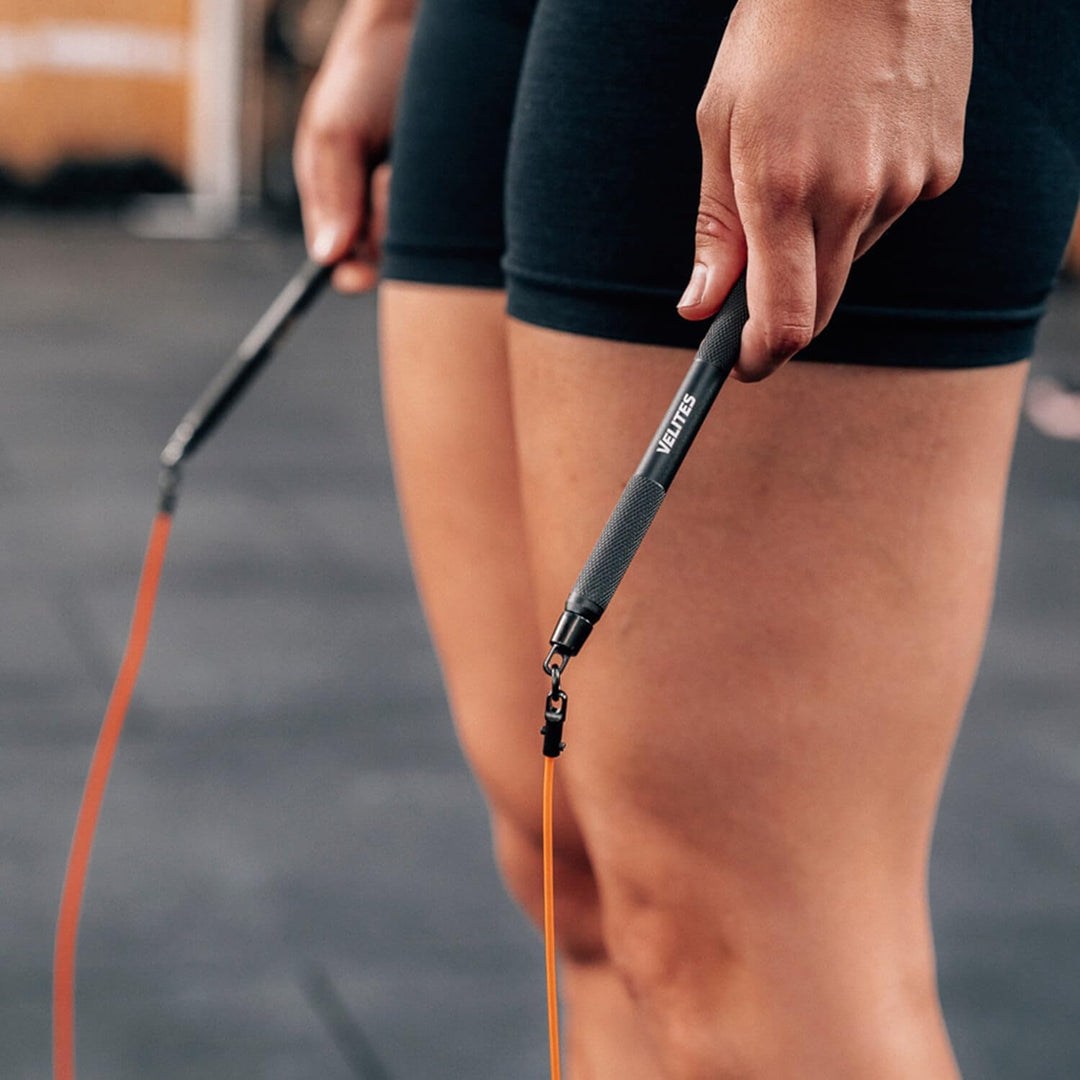 Velites Cyclone Jump Rope Springseil, ultraleicht, Premium-Design für doppelte Unders und Crossovers
