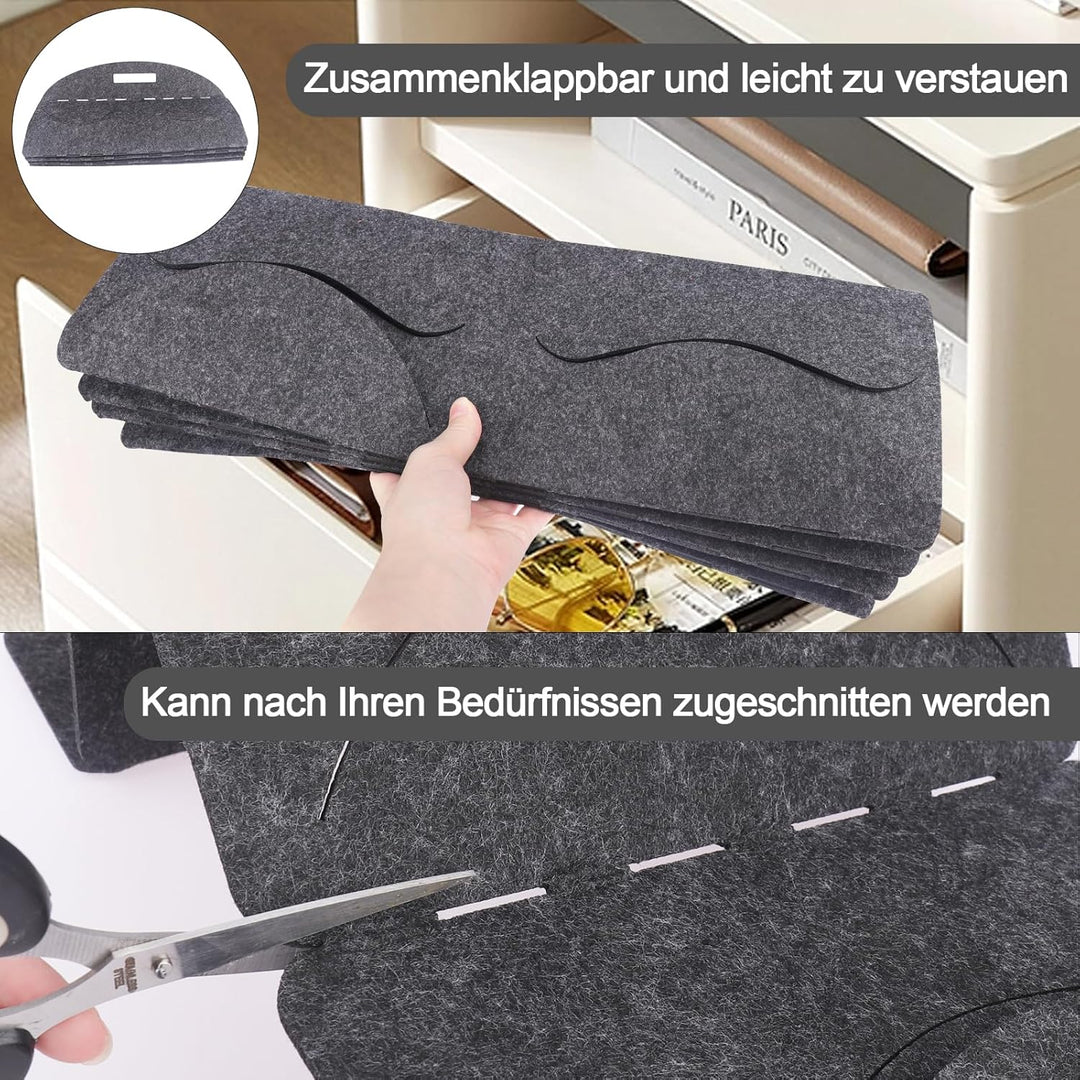 ENLACE Baseball Kappen Halterung, Doppelte Reihe Faltbar Cap Halterung Wand mit 14 Taschen, Baseball