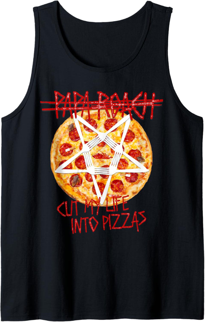 Papa Roach - Official Merchandise -Cut My Life Into Pizzas Tank Top