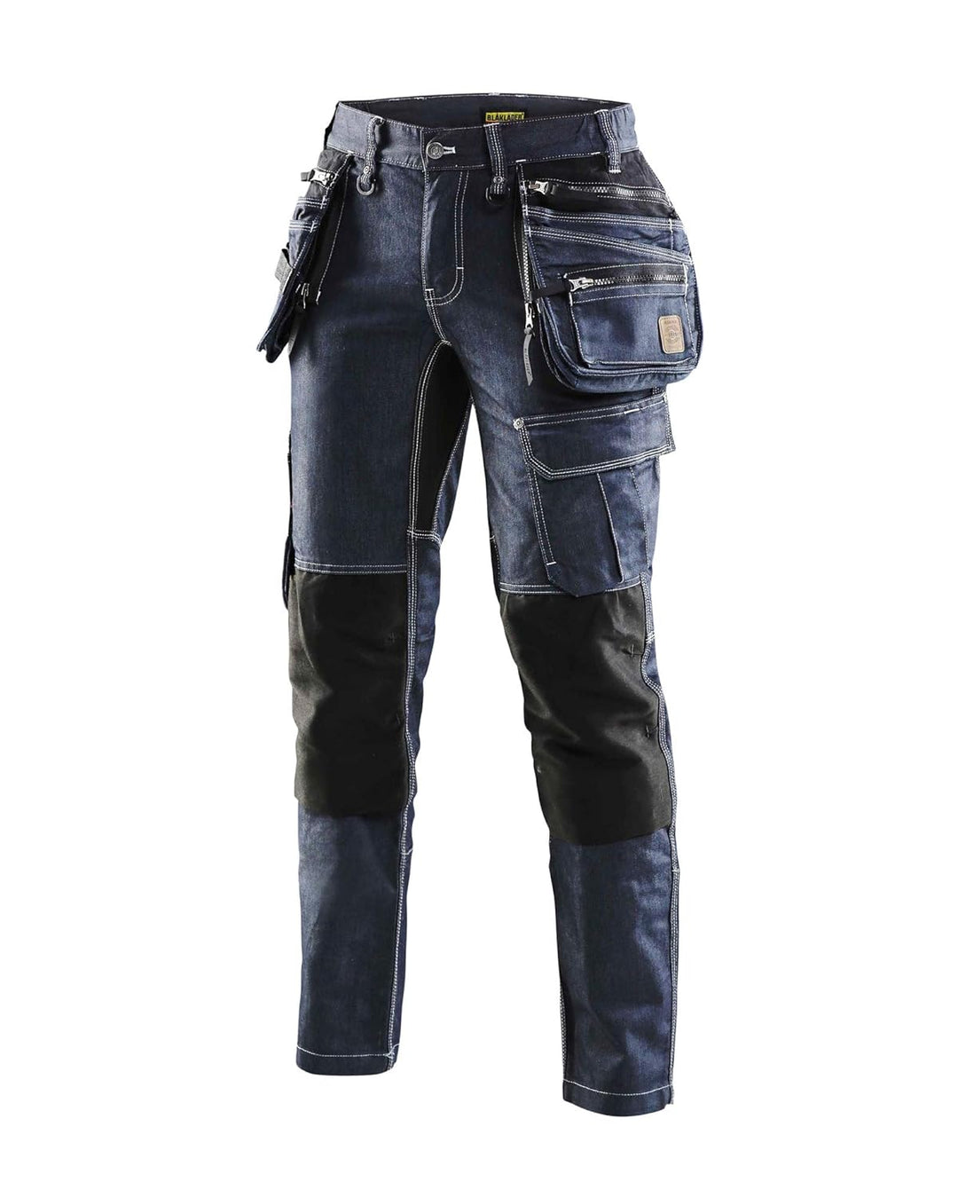 Blaklader 79901141 DAMEN-HANDWERKER-HOSE X1900 STRETCH, Marineblau/Schwarz, grootte D19 D19 8999, D1