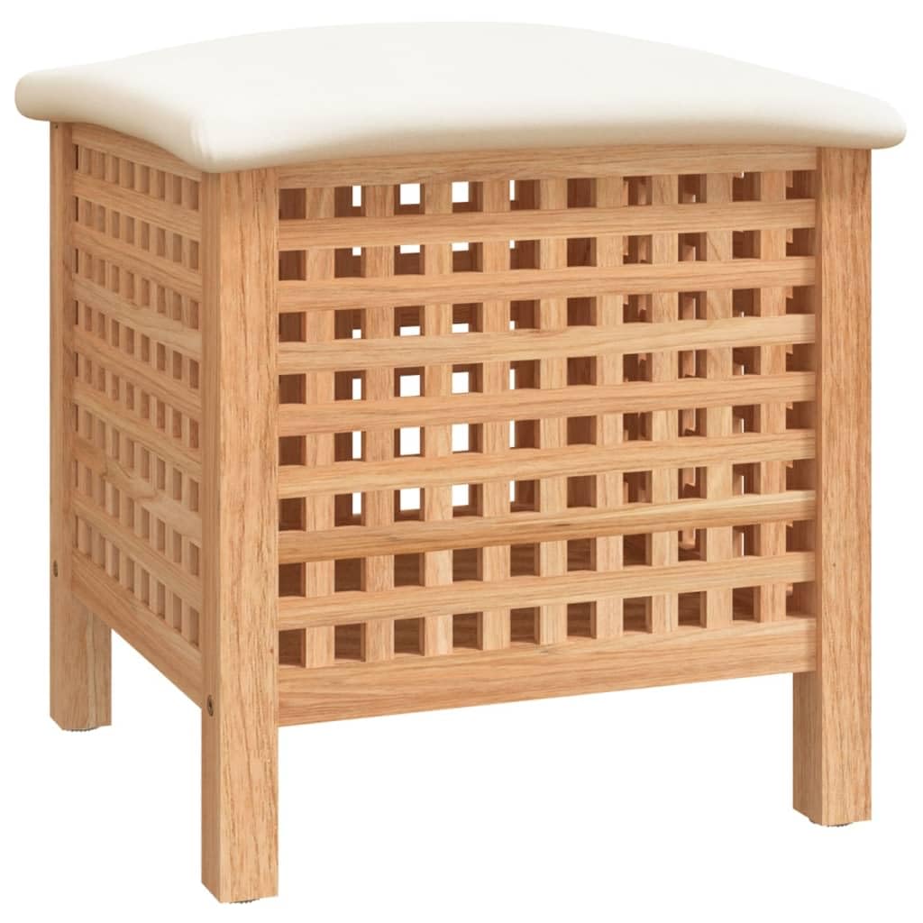 vidaXL Badhocker, Hocker für Badezimmer, Wäschekorb mit viel Stauraum, Badezimmerhocker Duschhocker