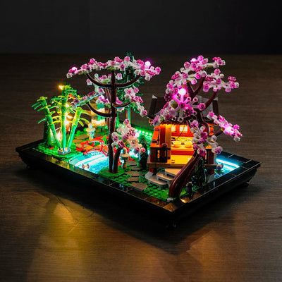 Fernbedienung Licht-Kit für Lego 10315 Tranquil Garden (Nicht Lego), Led Beleuchtungs Set für Lego I