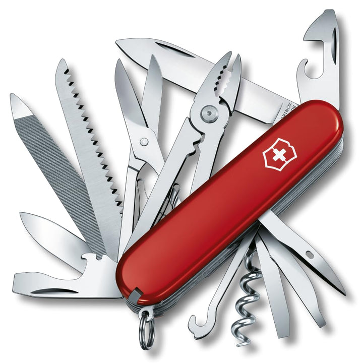 Victorinox Schweizer Taschenmesser Handyman, Swiss Army Knife, Multitool, 24 Funktionen, Klinge, Kor