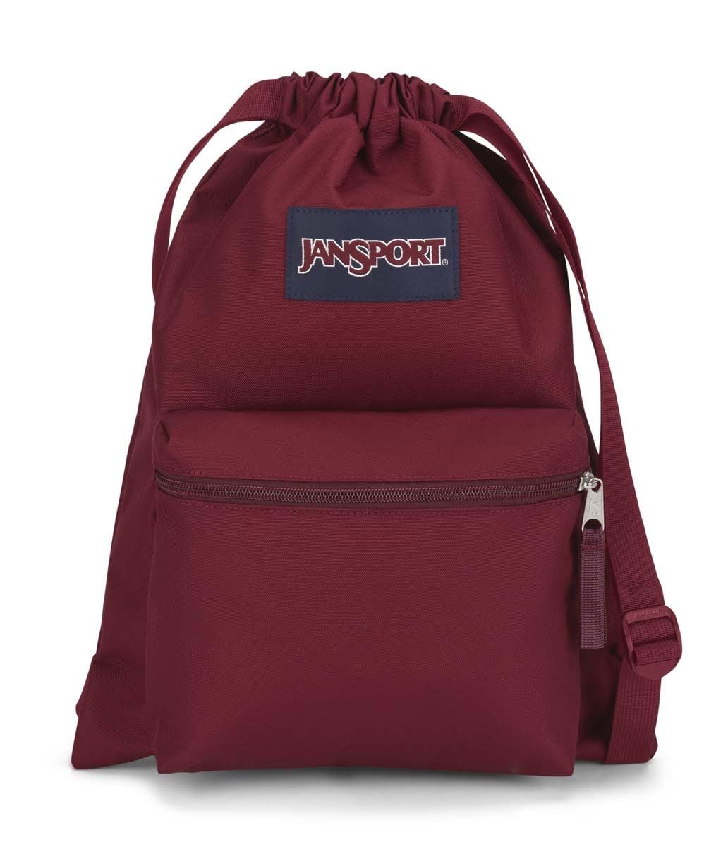 JanSport DRAWSACK Kleiner Rucksack,Russet Red, Russet Red