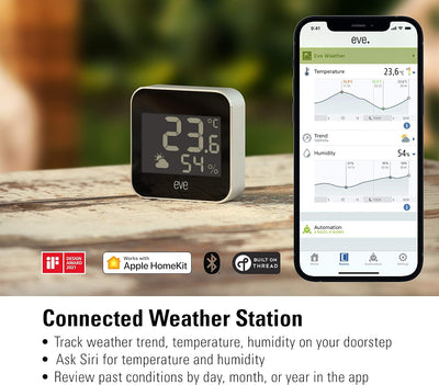 Eve Luft- und Wetter-Sensor (Eve Room + Eve Weather)