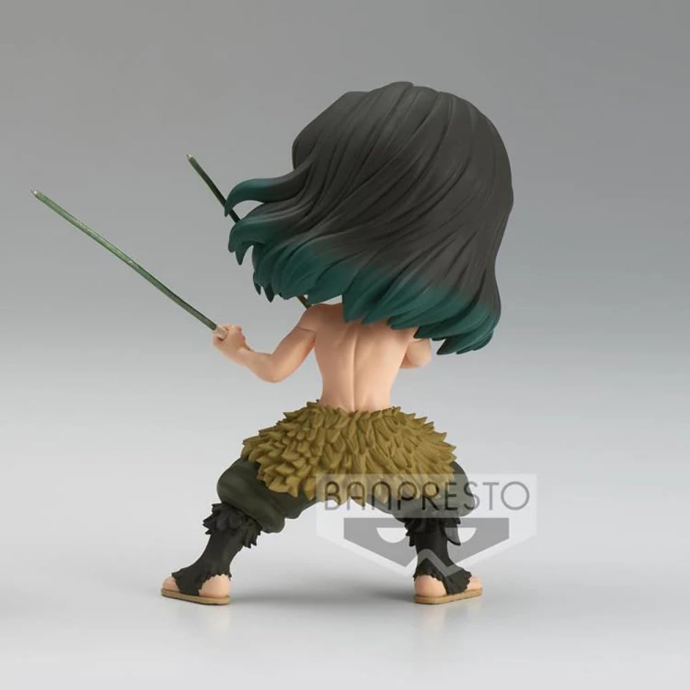 Banpresto Q Posket: Demon Slayer Kimetsu No Yaiba - Inosuke Hashibira Ⅱ (Ver.B) Figure (13cm) (18456