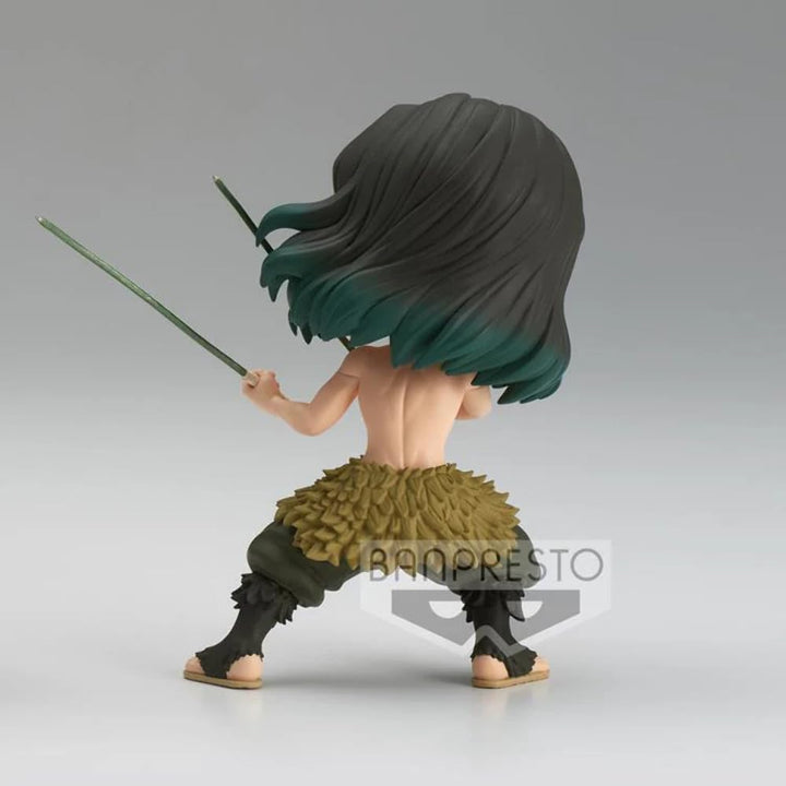 Banpresto Q Posket: Demon Slayer Kimetsu No Yaiba - Inosuke Hashibira Ⅱ (Ver.B) Figure (13cm) (18456